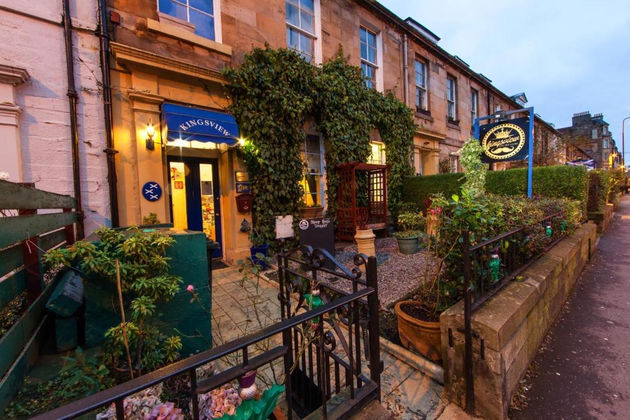 The Kingsview Townhouse - Boutique Hostel Edinburgh Bagian luar foto